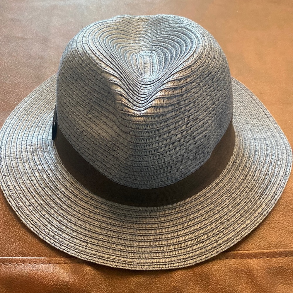 Lucky brand blue straw hat